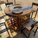 Mesa Cooler Rústica Artesanal