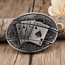 Fivela Cartas de Baralho com Canivete Secreto - Esporatto